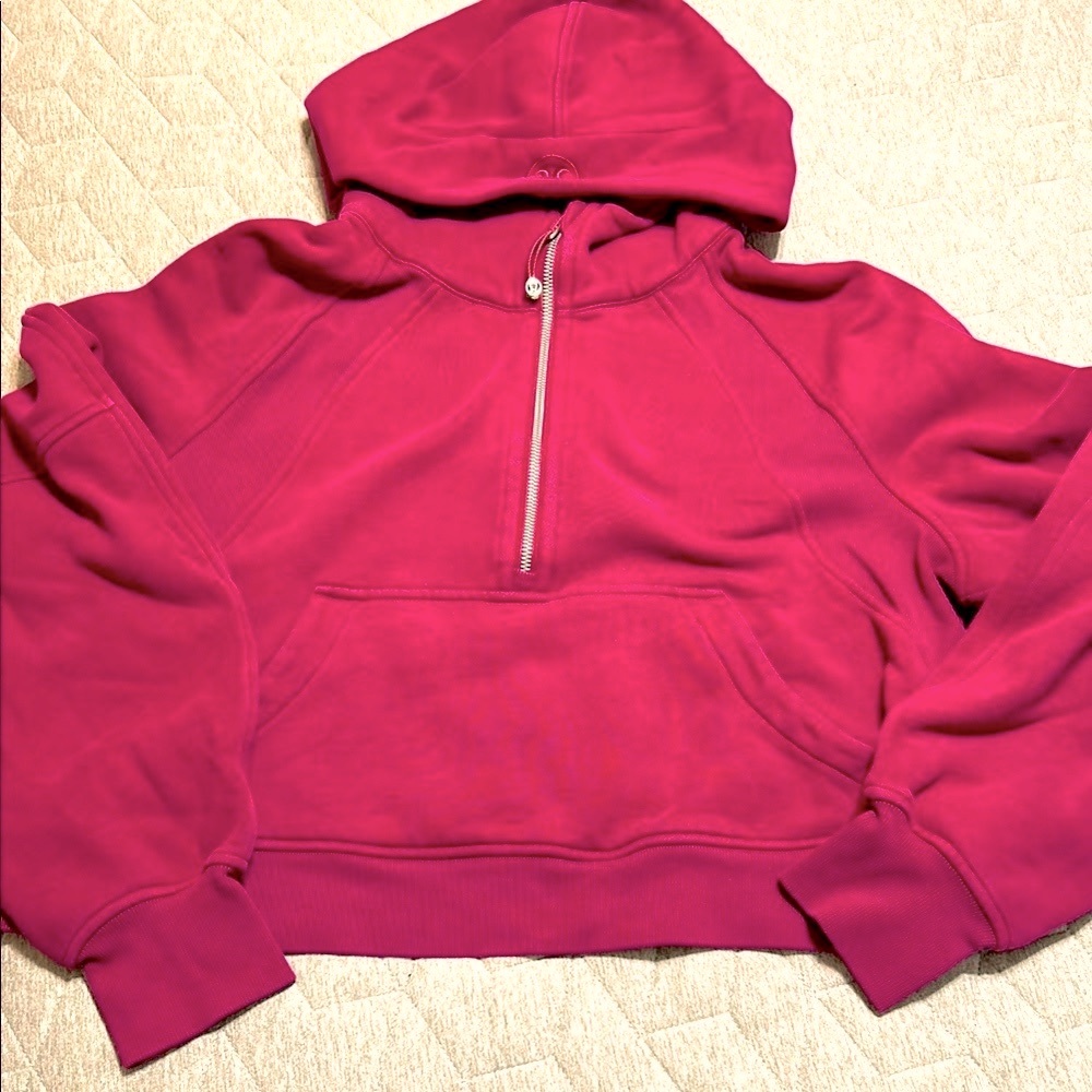 Scuba Oversized Half-Zip Hoodie